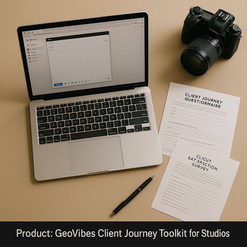 GeoVibes Client Journey Toolkit for Studios